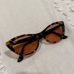 Ray-Ban Tortoise Shell Cat-Eye Sunglasses